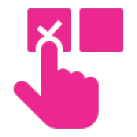 An outstretched hand receiving money